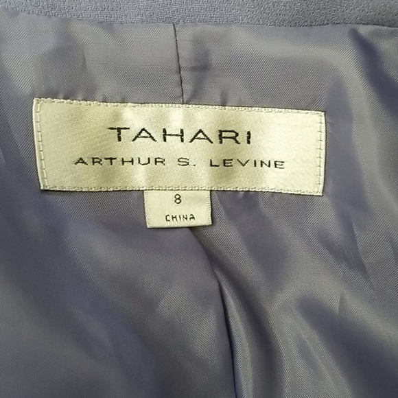 NWT Tahari Levine Connie Lavender Blazer Size 8 - Picture 4 of 8